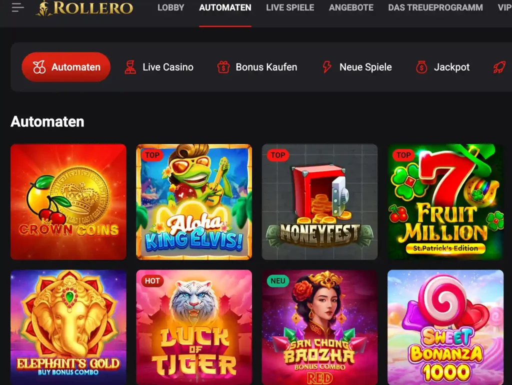 Rollero Casino Online